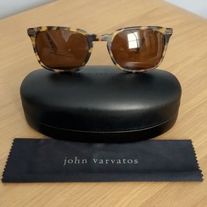 John Varvatos tortoiseshell sunglasses